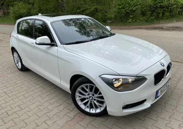 samochody osobowe BMW Seria 1 cena 43900 przebieg: 112838, rok produkcji 2014 z Golina